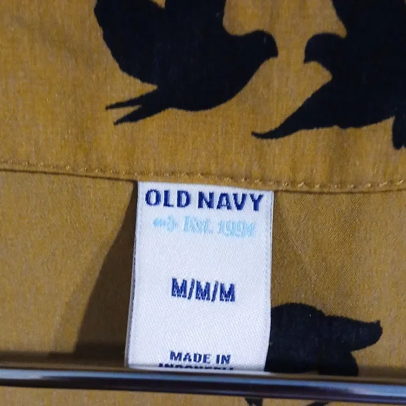 Old Navy woman's bird dress M - Picture 3 of 5